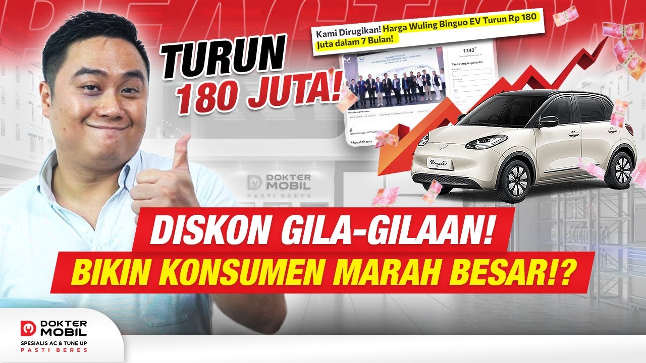 Harga Wuling Binguo Turun 180 Jt❗Konsumen Ngamuk & Bikin Petisi❗ #reaction - Dokter Mobil Indonesia