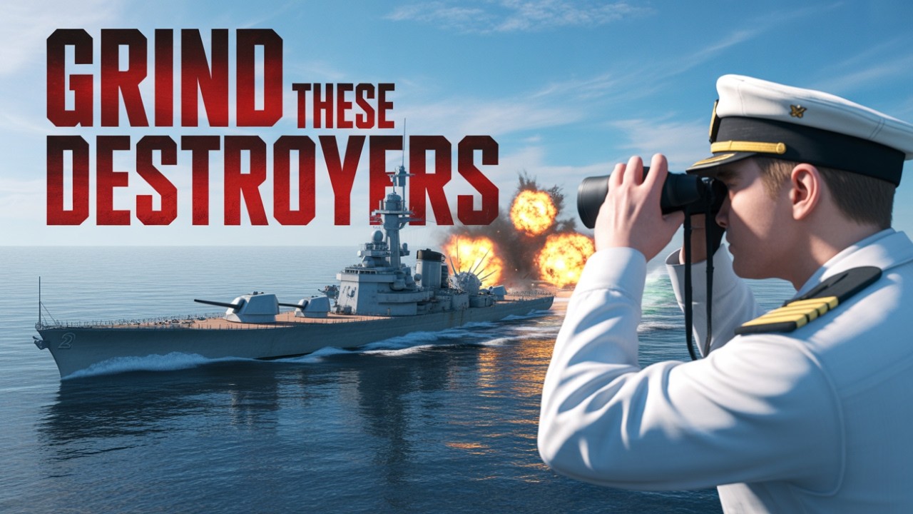 Лучшие ветки эсминцев в World of Warships (рейтинг)