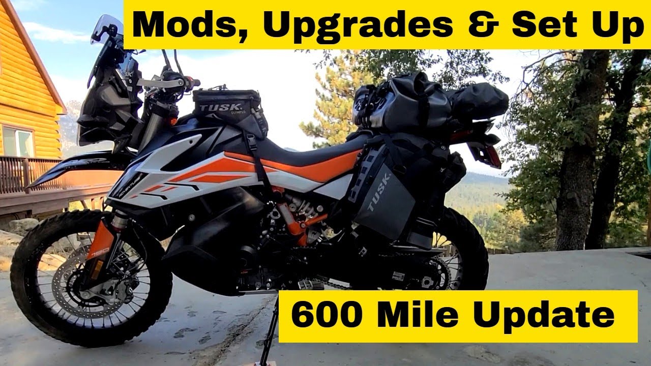 790 Adventure R | Mods, Upgrades & Set Up + 600 Mile Check-In