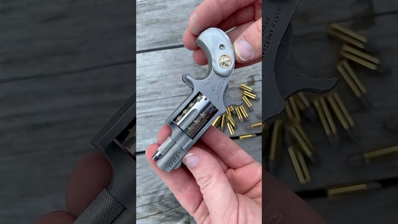 Pearl & Gold Mini Revolver NAA 50th Anniversary