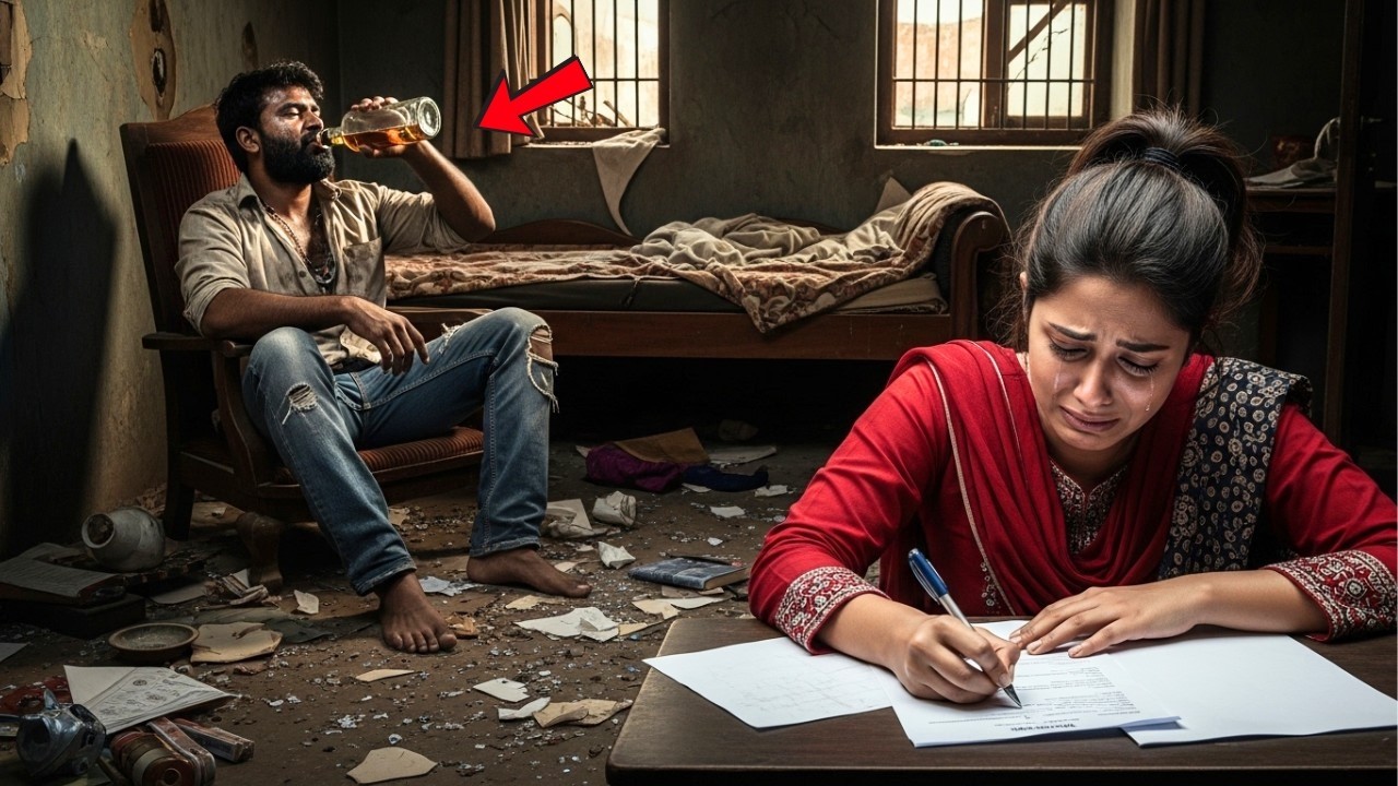 जिस क्रूर पति को लगता था कि पत्नी कभी उसे छोड़कर नहीं जाएगी, तलाक के कागज़ों ने उसे तोड़कर रख दिया