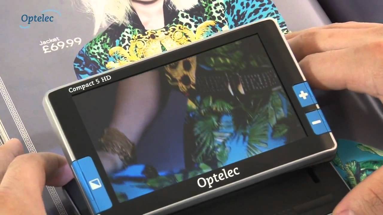 Mobile Lesehilfe Optelec Compact 5 HD Deutsch