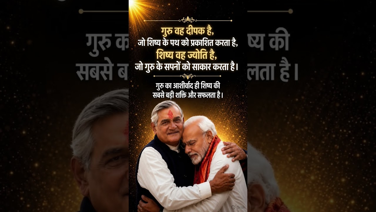 Narendra Modi atal Bihari Vajpayee Ji ke gale milte emotional #shorts #viral #trending #modi
