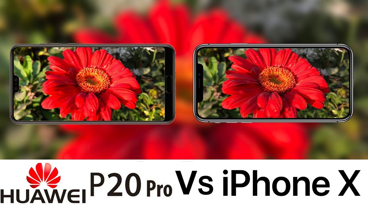 Huawei P20 Pro Vs iPhone X Camera Test