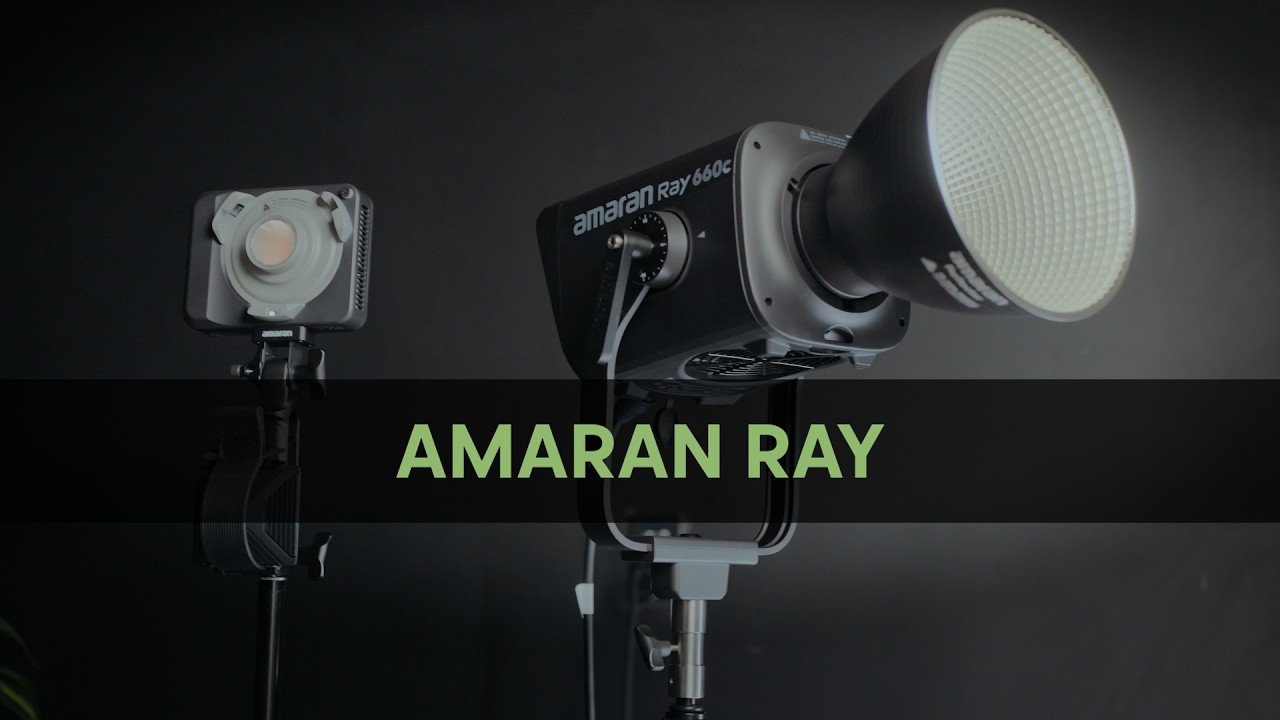 Распаковка Amaran Ray 120c и 660c: первые впечатления