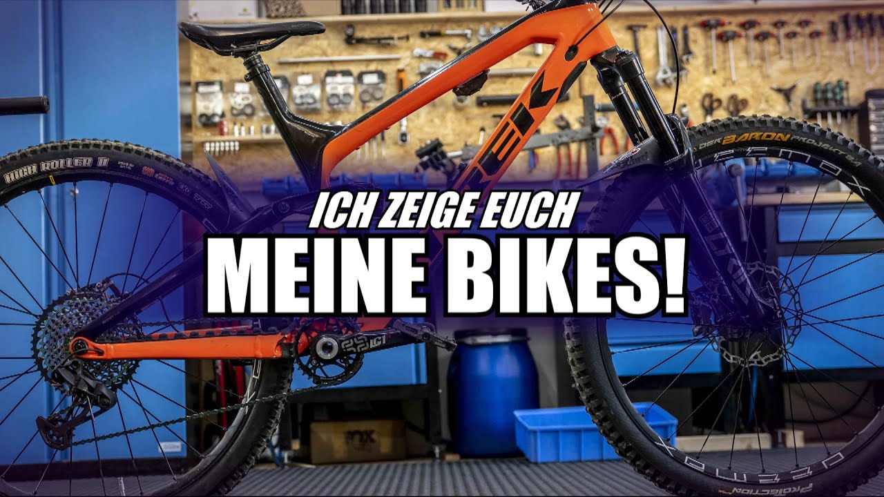 ICH ZEIGE EUCH MEINE BIKES🔥🚀 TREK SLASH CARBON | BALLER BIKE PROJEKT | BIKING IS AWESOME