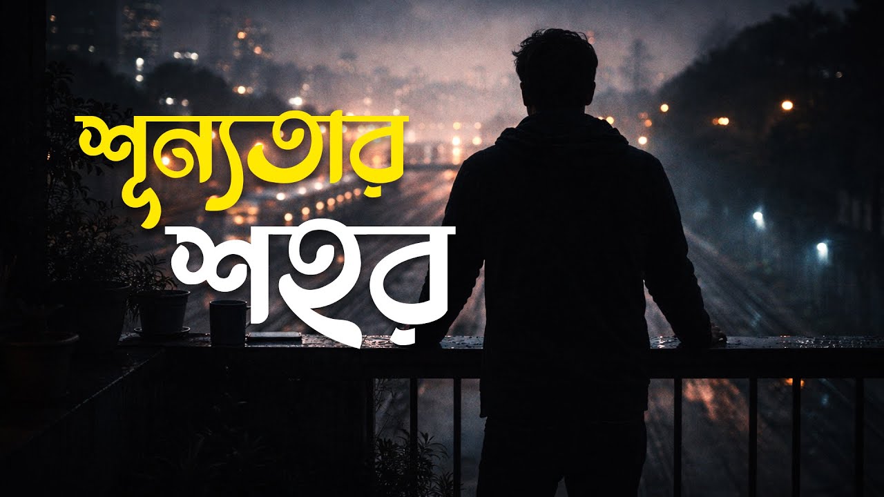 শূন্যতার শহর | Bengali Emotional Song | Lonely Vibes | Soft Lo-fi/Ambient
