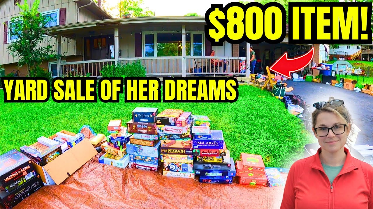 YARD SALE DREAMS REALLY DO COME TRUE