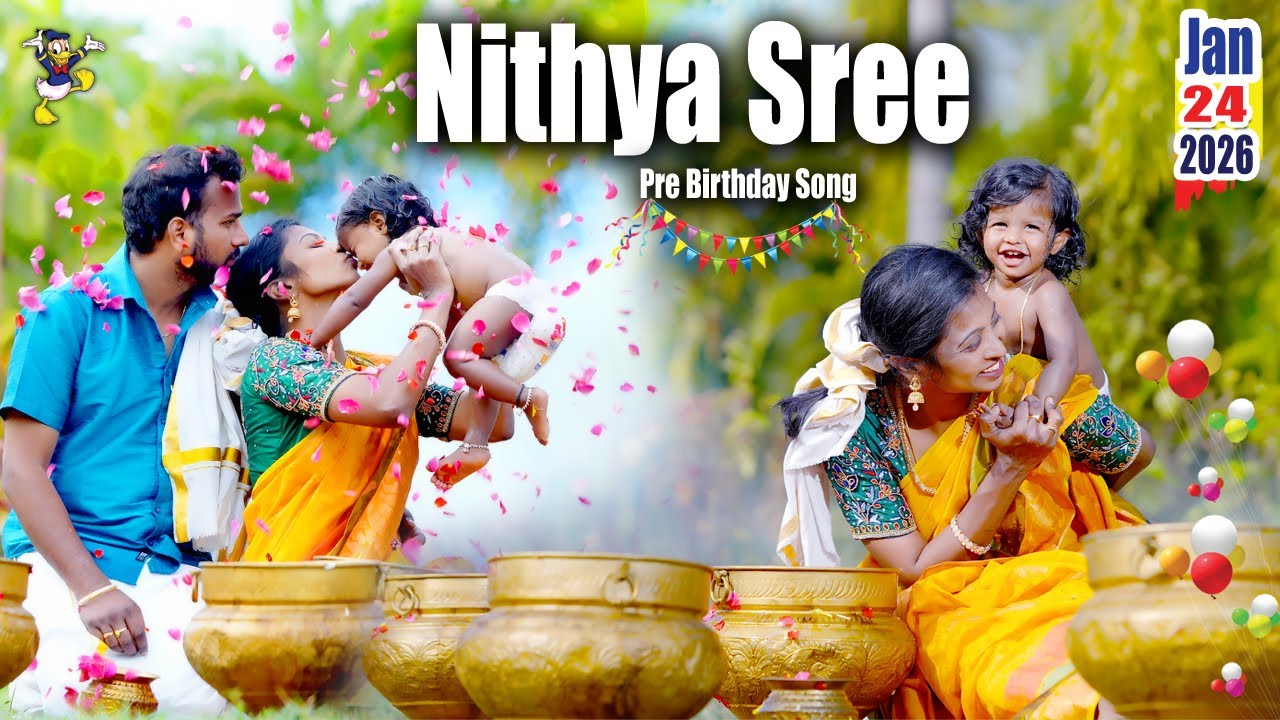 Traditional Pre birthday shoot of Nithya Sree