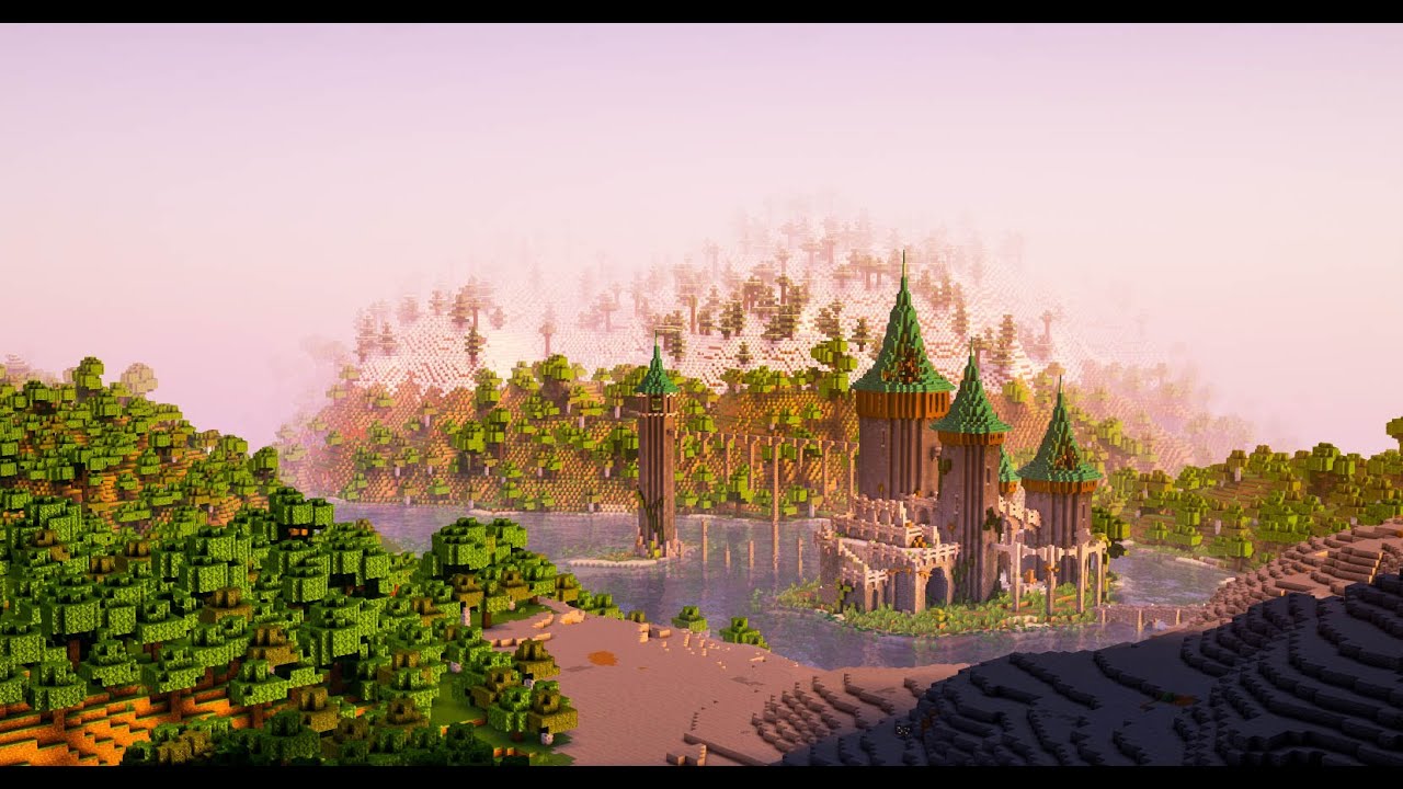 Minecraft Timelapse | Island Castle