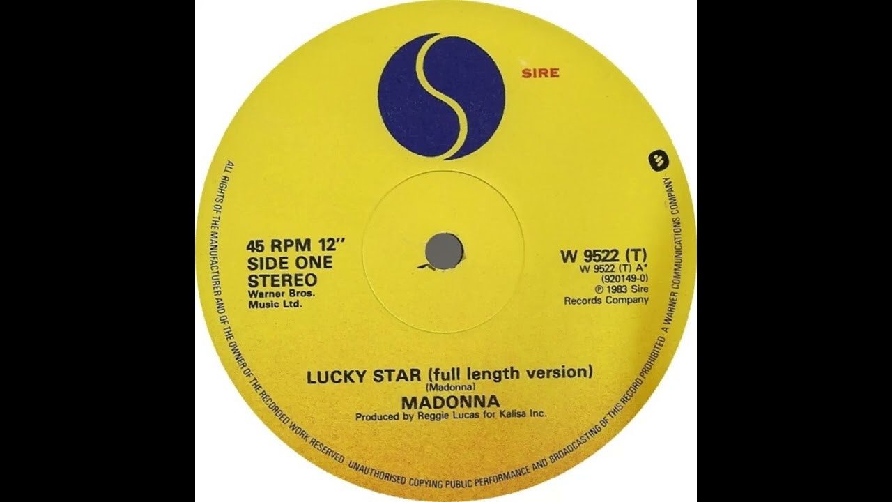 Madonna - Lucky Star (Vocals Only)