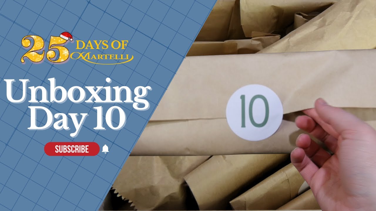 Unboxing 25 Days of Martelli -- DAY 10