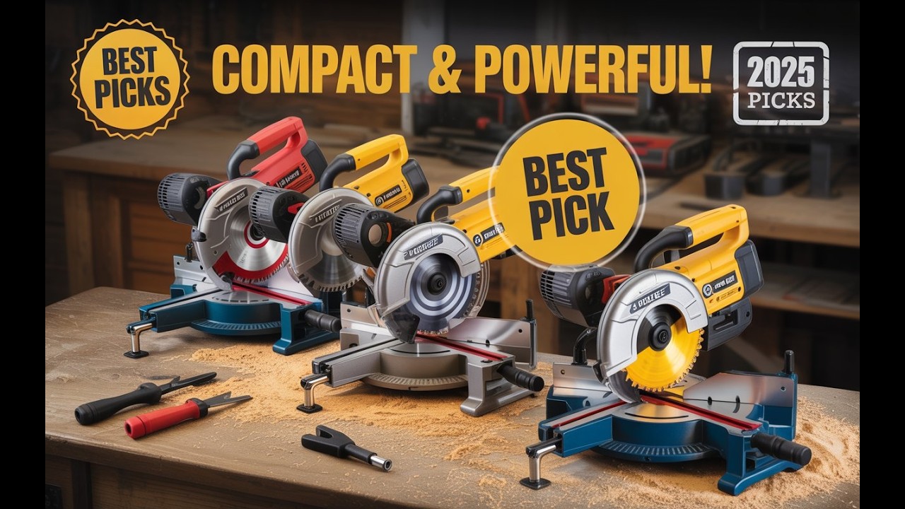Best Compact Miter Saws 2025 🔧 Lightweight & Powerful Picks for DIYers & Pros!