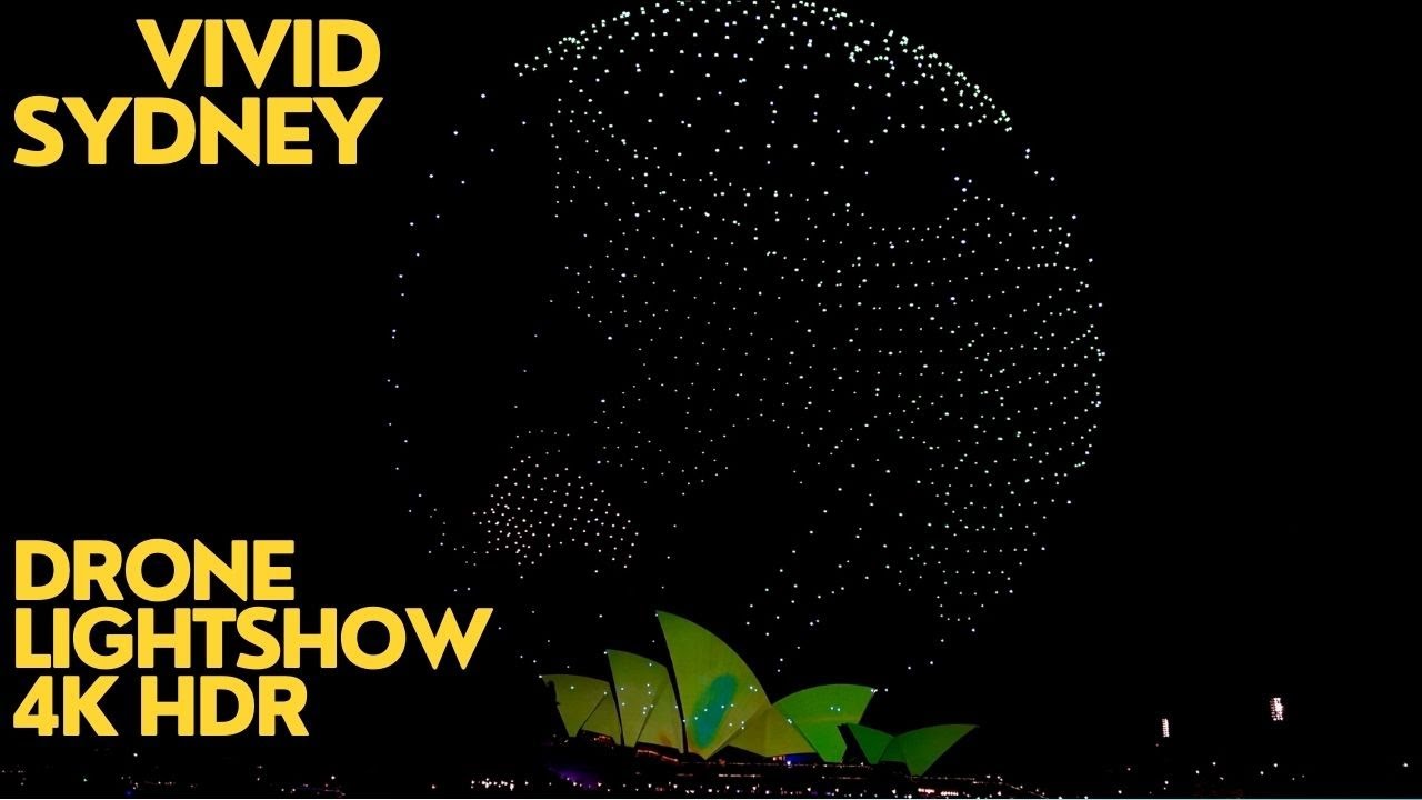 Vivid Sydney 2023 Drone Light Show