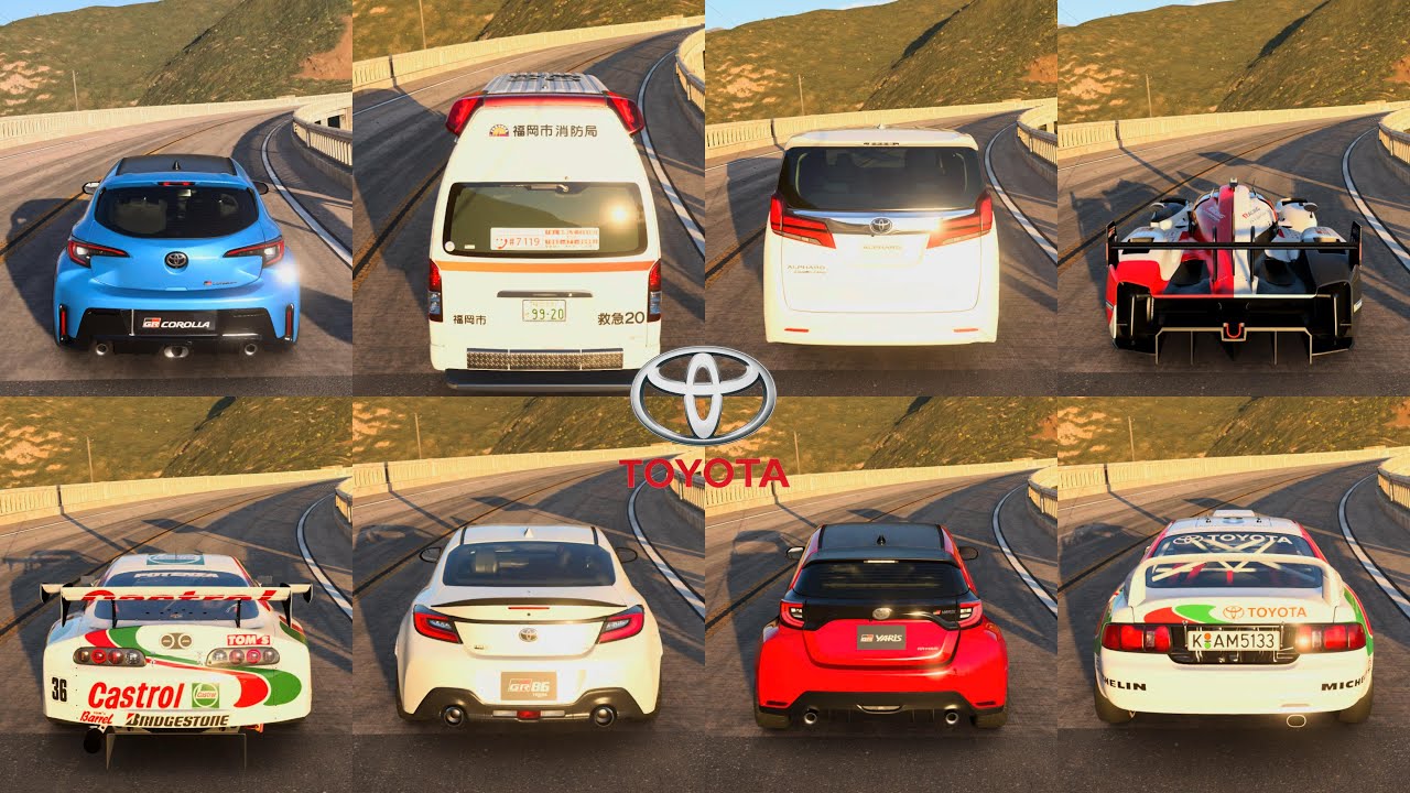 Gran Turismo 7 | Ultimate Drive All Every Toyota Collection - Including GR Corolla & Himedic