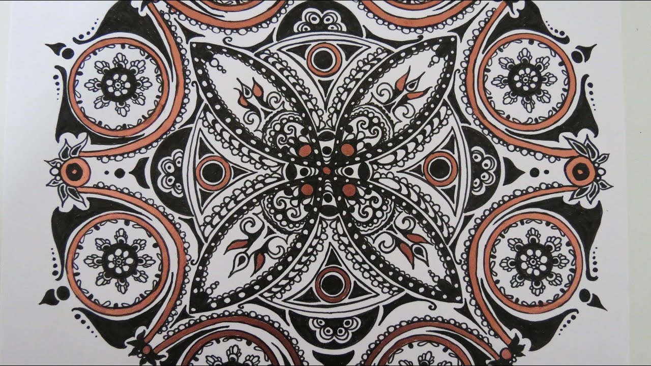 Zentangle Inspired Art #13