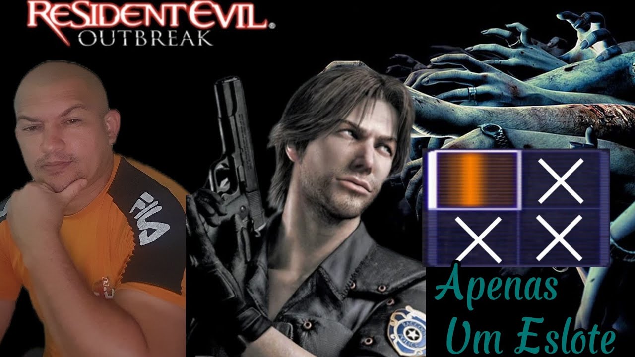 [Resident Evil Outbreak] Usando apenas 1 eslote Veryhard  - Difficult  ( Decisions Decisions)
