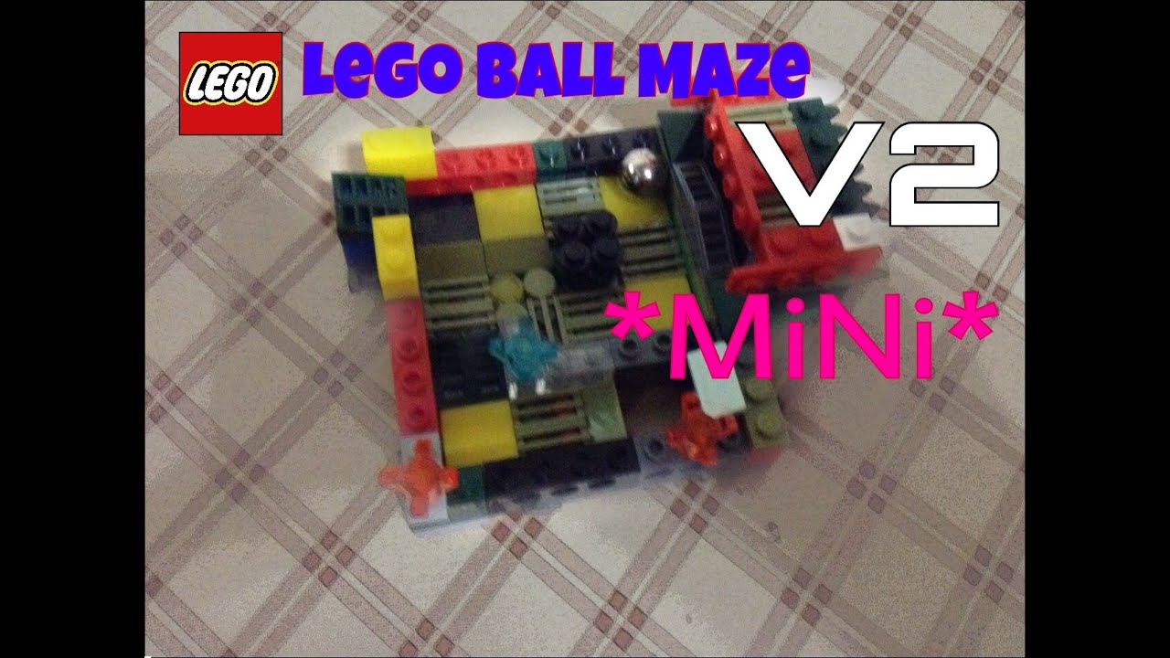 MiNi LEGO Ball Maze V2