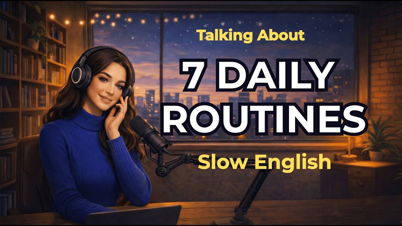 How to Talk About Your Daily Routine in English (Easy Practice)