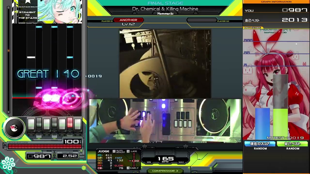 【beatmania IIDX】Dr. Chemical & Killing Machine / Hommarju