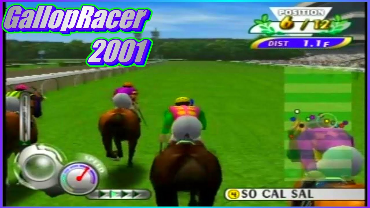 Hardest Gallop Racer Game In The Series?? On HARD MODE Gallop Racer 2001 #3
