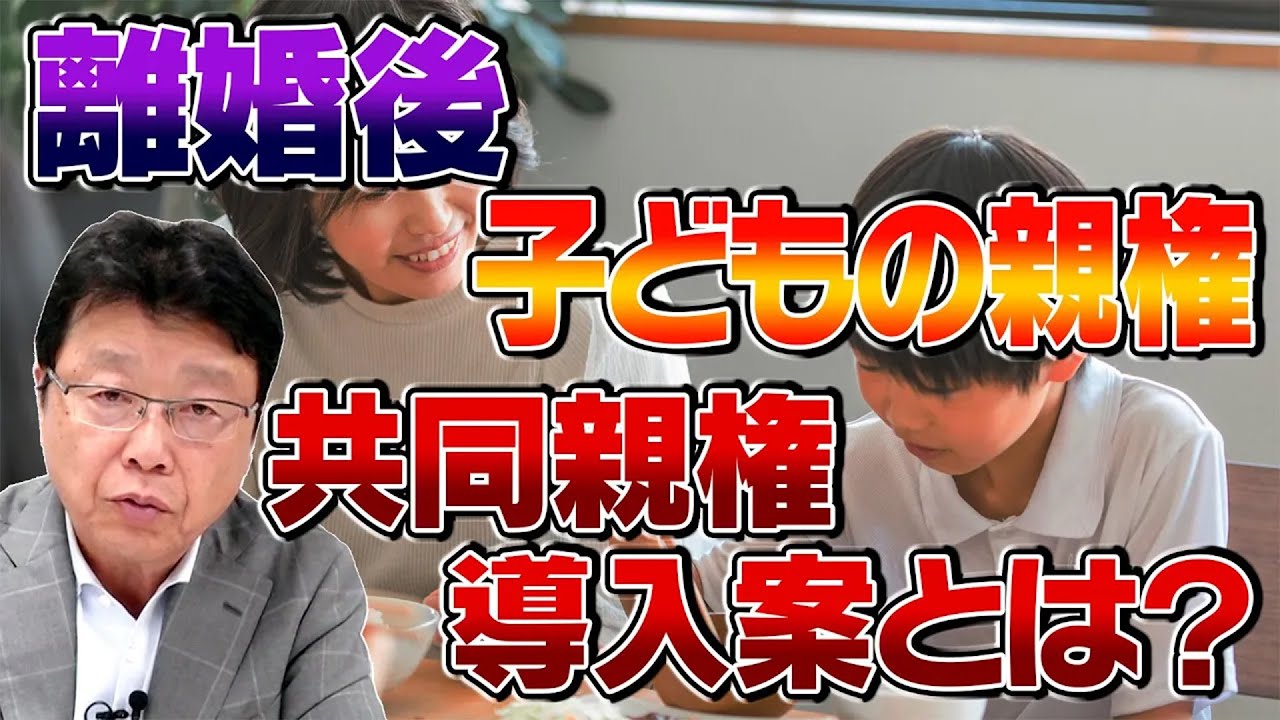離婚後の子の親権問題【共同親権】導入案とは？