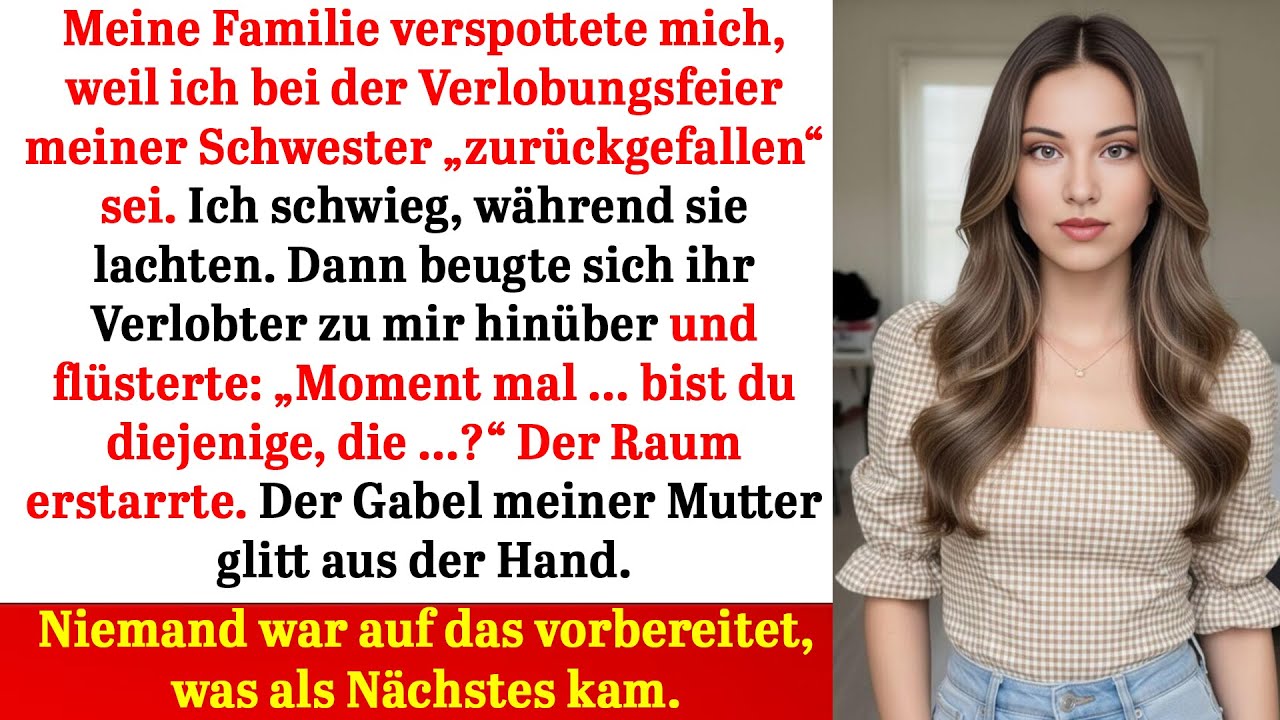 Bei der Verlobungsfeier verspottet – bis ihr Verlobter mich erkannte und alles stillstand