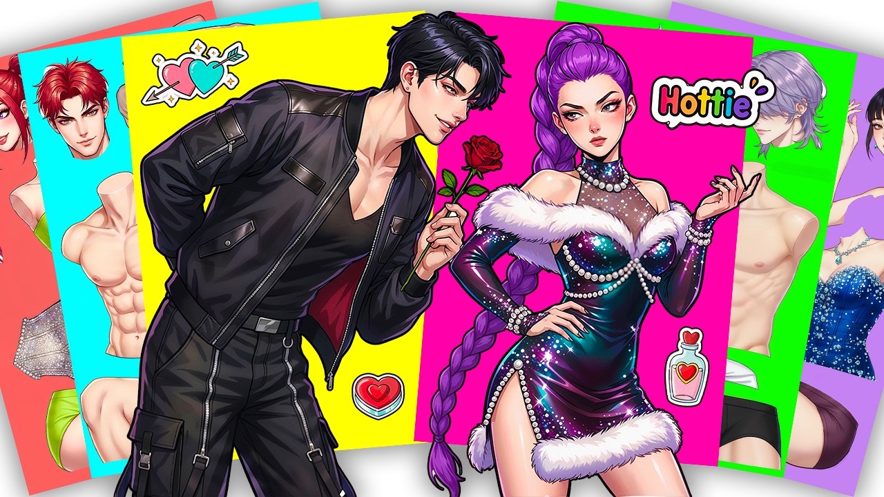 My favorite bad boy 🖤🌹 HUNTRIX RUMI x SAJABOYS JINU - KPOP DEMON HUNTERS | Sticker Book DIY