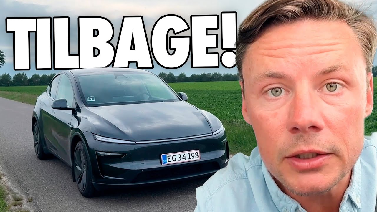 VERDENS mest solgte er SERIØST tilbage, hør ALT om hvorfor🤩 – Tesla Model Y (2025)