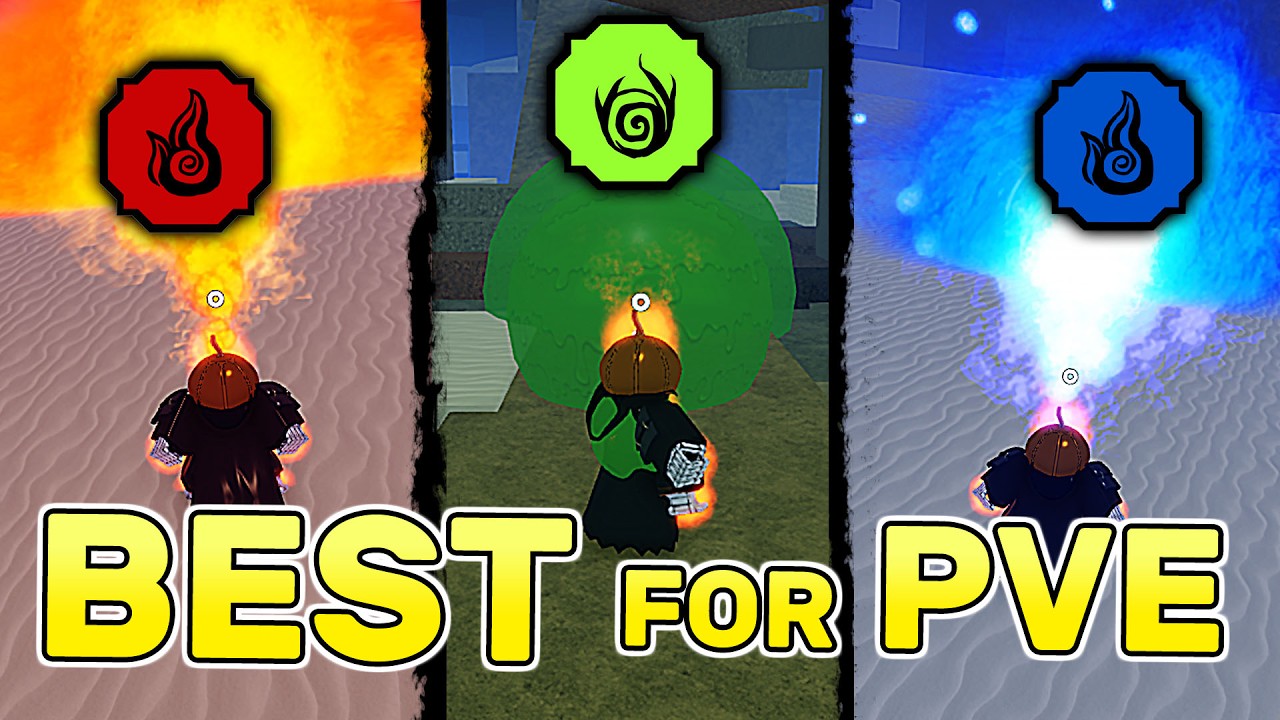 *BEST* Elements For PVE (Humanoid Bosses) | Shindo Life Element Tier List