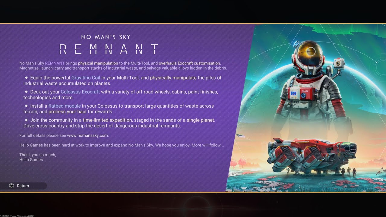 No Man's Sky 120: Expedition Twenty One
