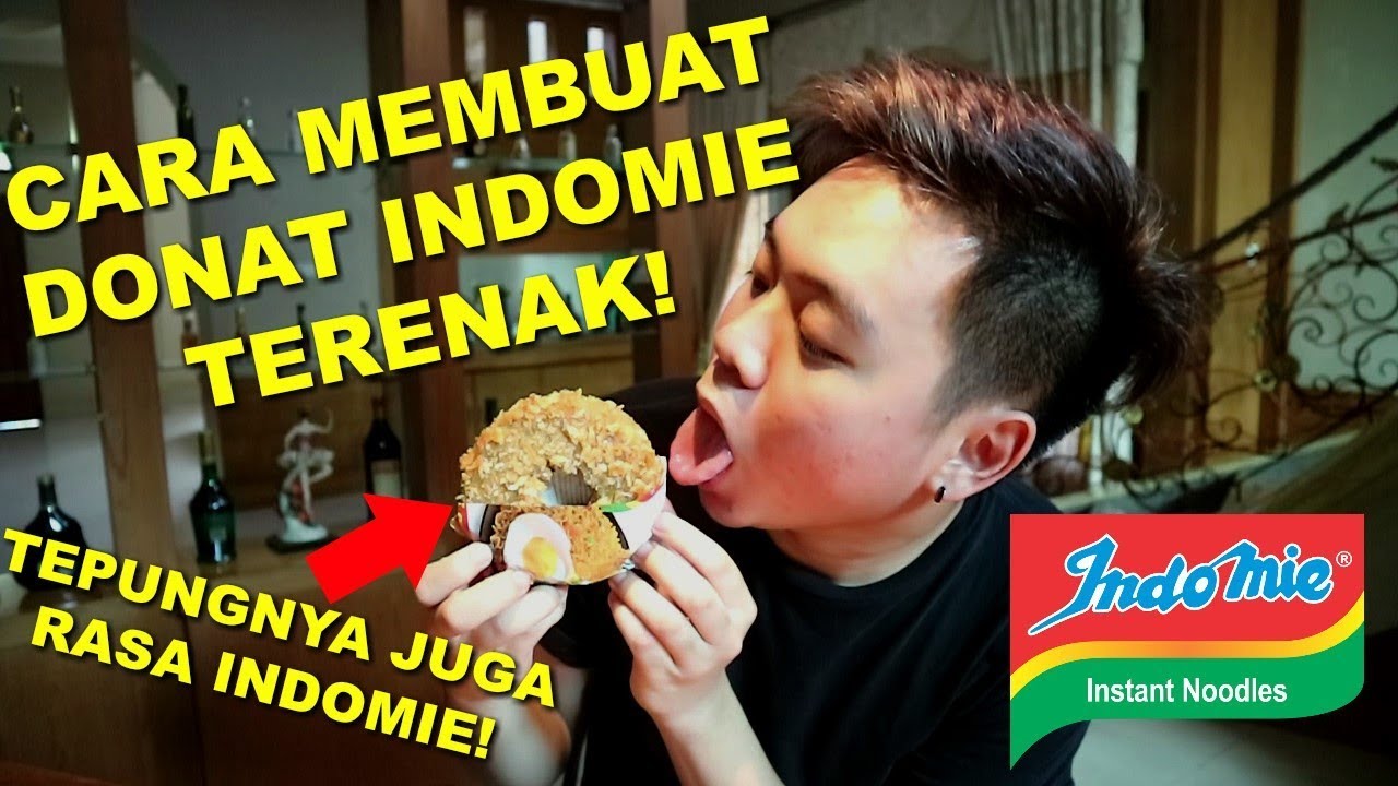 VIRAL! CARA MEMBUAT DONAT INDOMIE TERENAK!! **DIJAMIN LAPER**