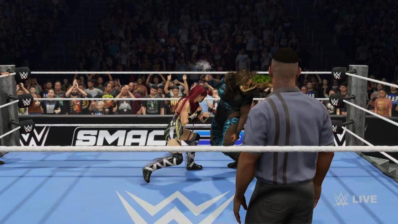 Smackdown- Rhiyo vs Nia and Lash