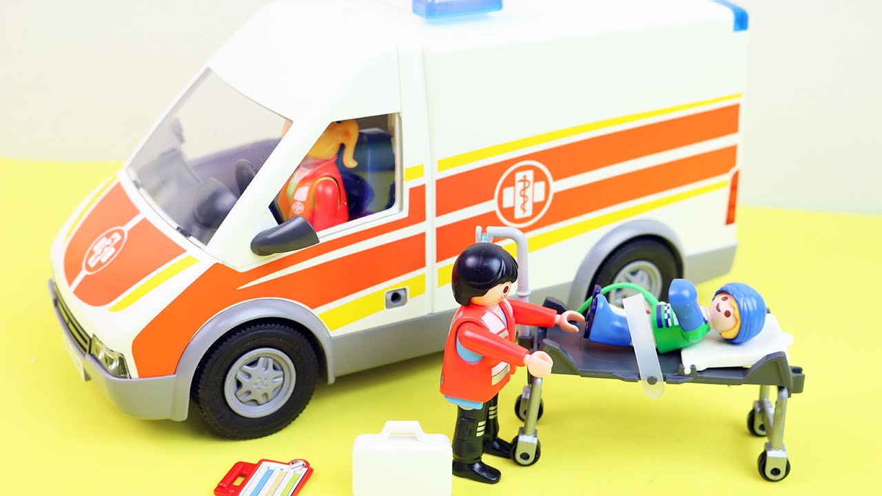 Playmobil City Life Ambulancia FuntoysKids em Português