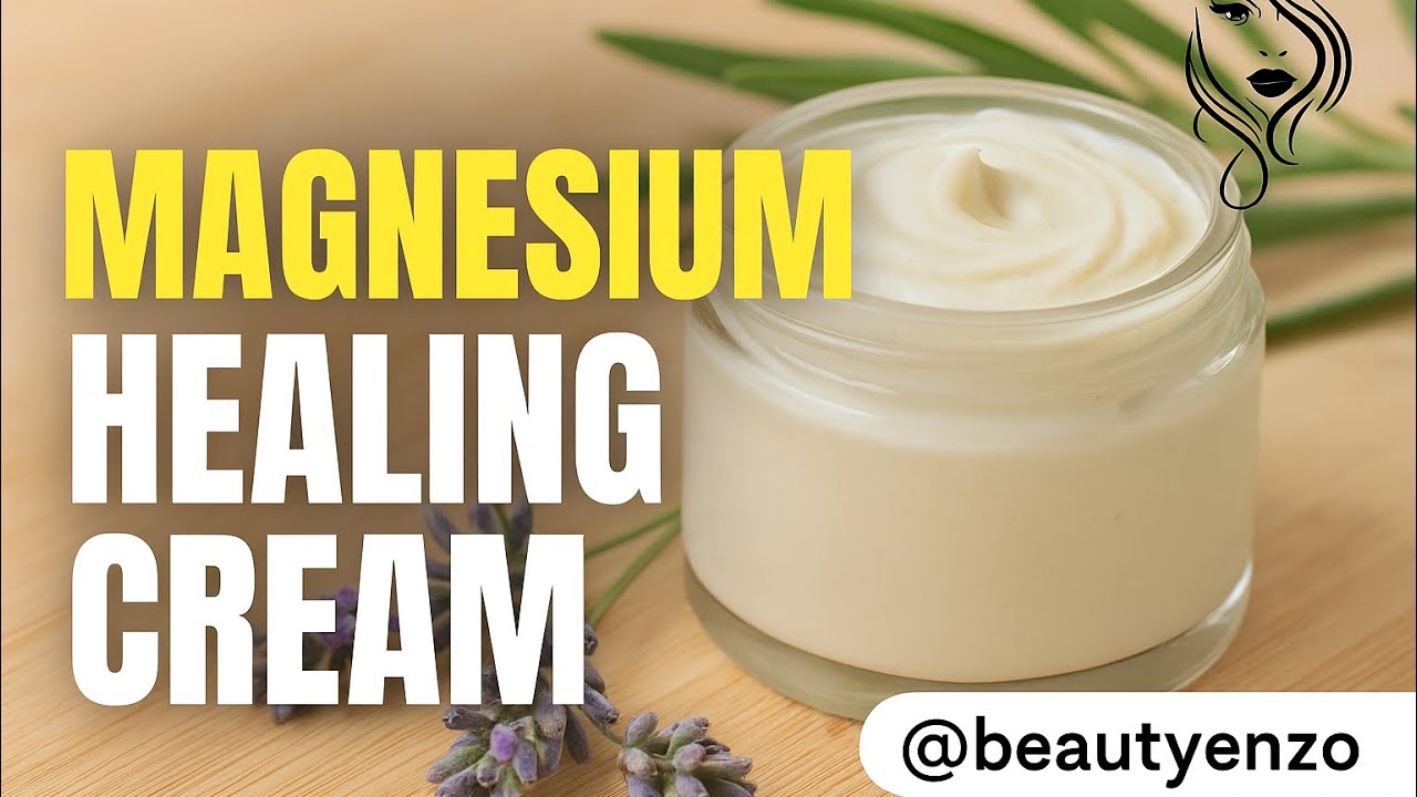 DIY Say Goodbye to Pain & Sleepless Nights with This DIY Magnesium Cream” 🍃 Beauty Enzo