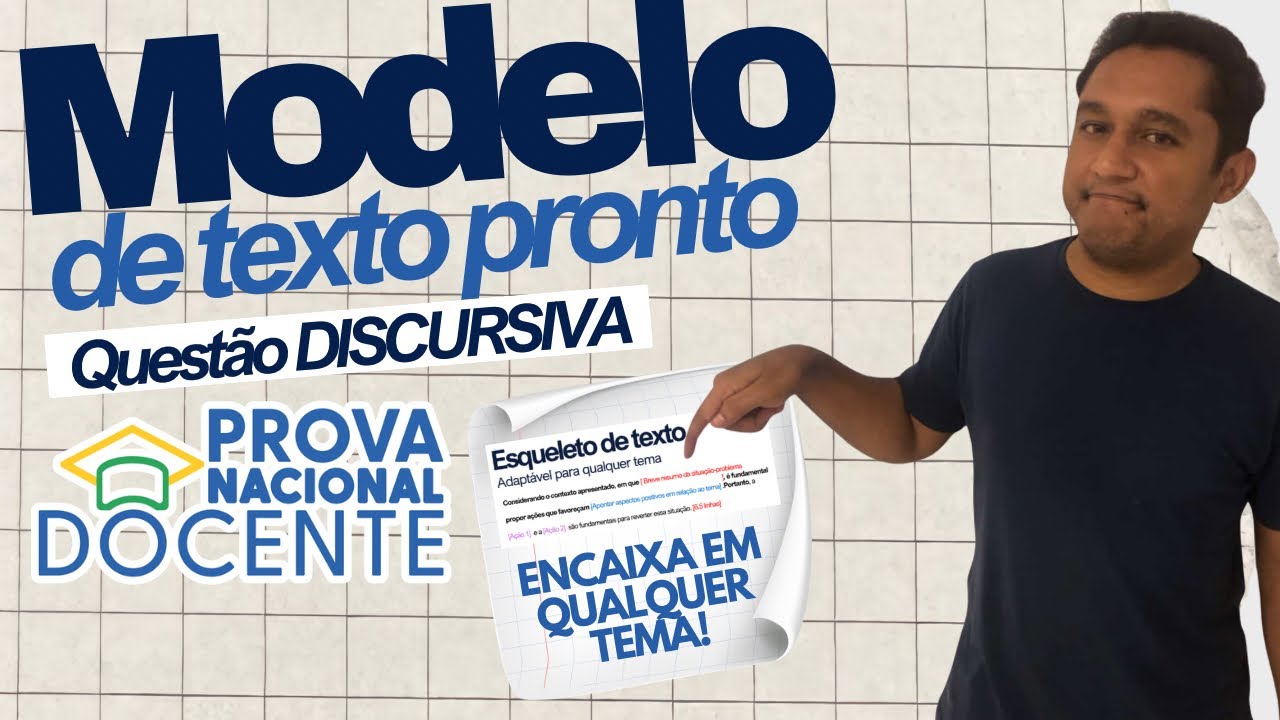 Modelo de texto pronto para um ESTUDO DE CASO DA PND (Encaixa em qualquer tema) 