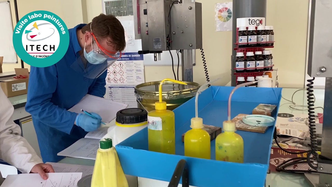 Présentation laboratoire peintures