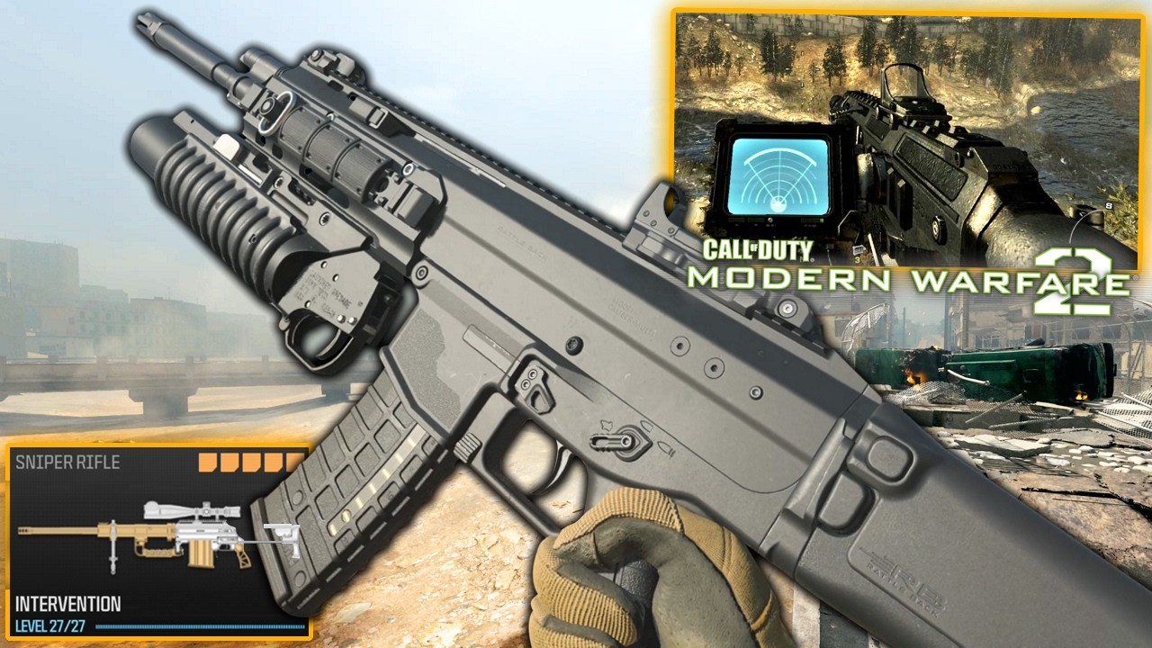 Легендарный классический комплект из MW2 &mdash; ACR и Intervention в Modern Warfare 3