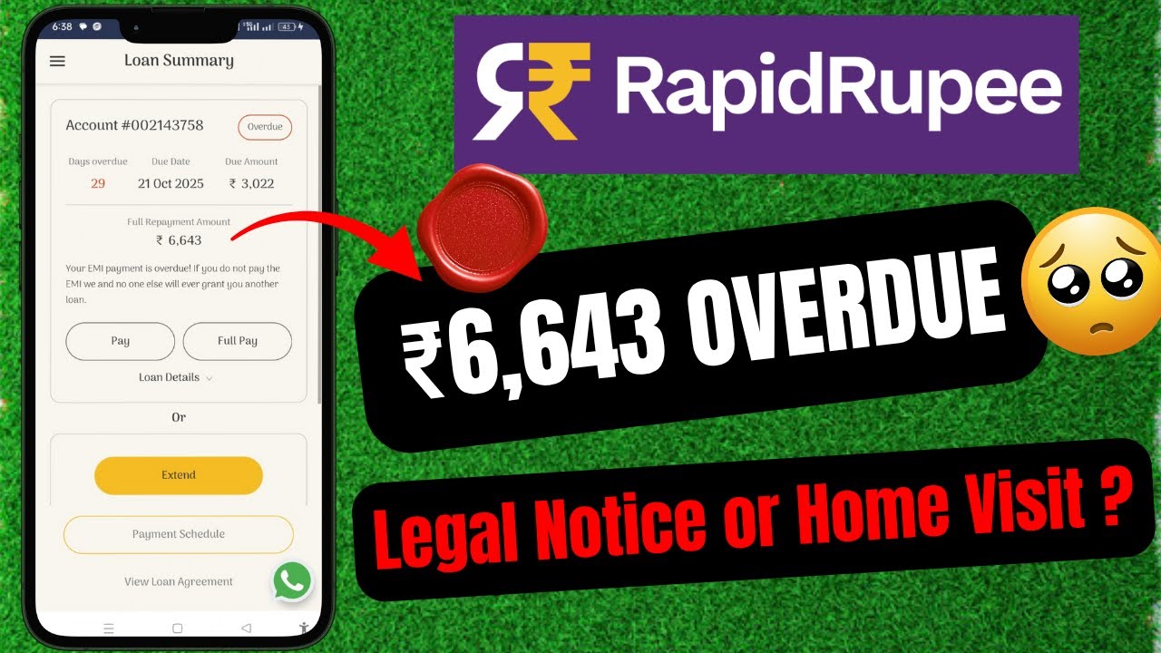 What Happens If You Don't Repay Your Rapid Rupee Loan? 😮 | Rapid Rupee Loan Repayment | Online Lo...