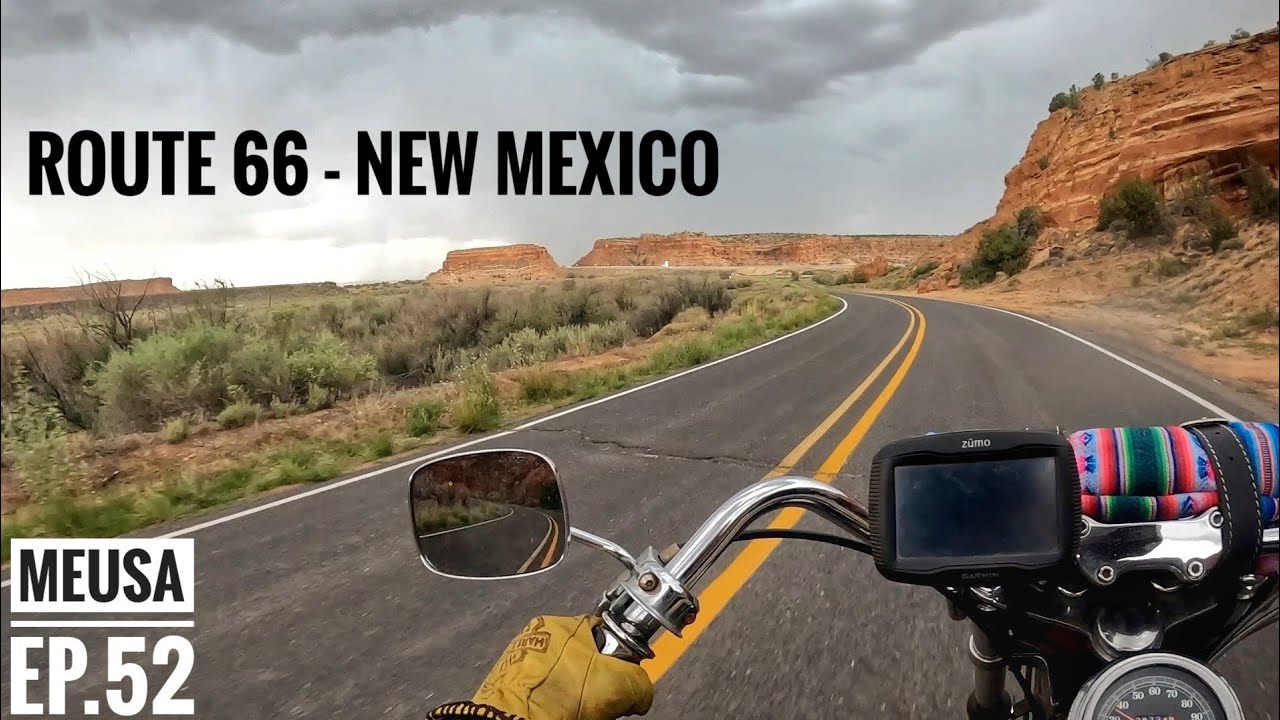 De MOTO pela ROTA 66 no NOVO MÉXICO ESTADOS UNIDOS