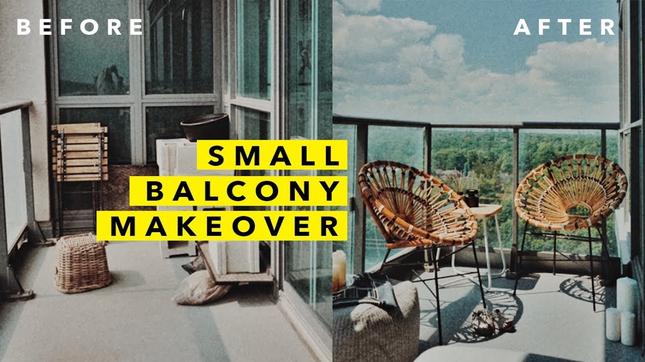 Tiny Balcony Makover & DIY Cactus Garden