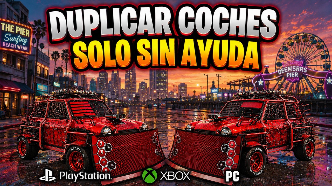 SOLO TRUCO PARA DUPLICAR COCHES SIN AYUDA 2.000.000$ EASY MONEY GLITCH EN GTA V ONLINE