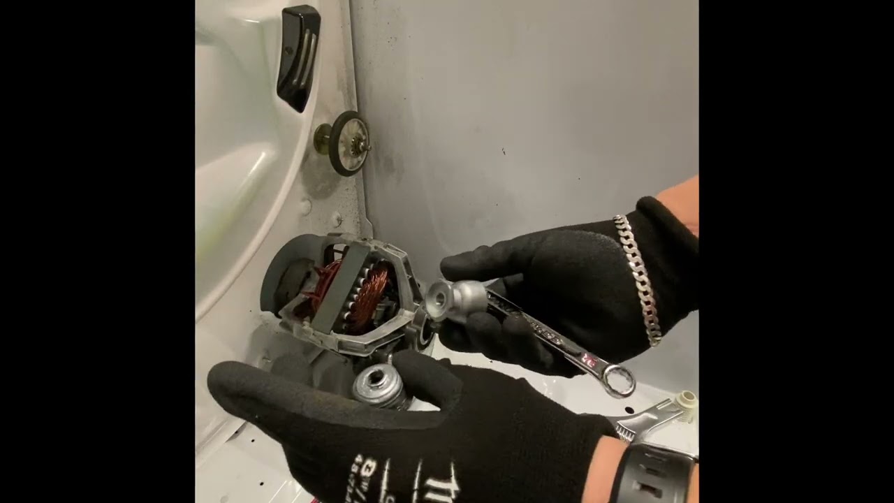 Dryer Motor pulley bolt replacement 