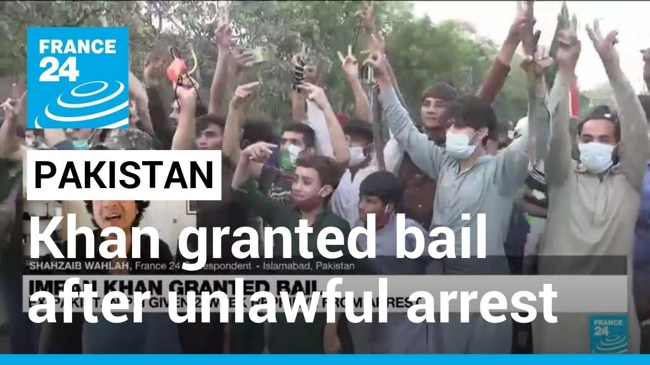 Pakistan ex-PM Khan granted bail after unlawful arrest &bull; FRANCE 24 English