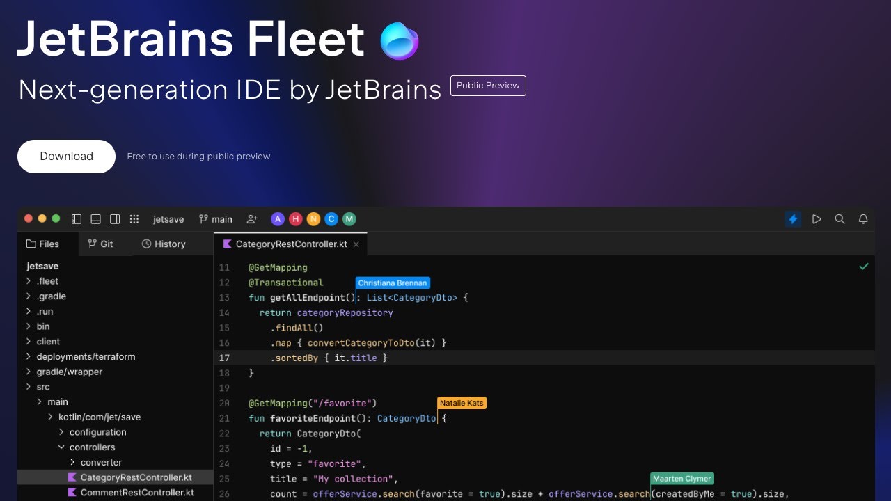 INSTALLING AND TESTING JETBRAINS FLEET PUBLIC PREVIEW