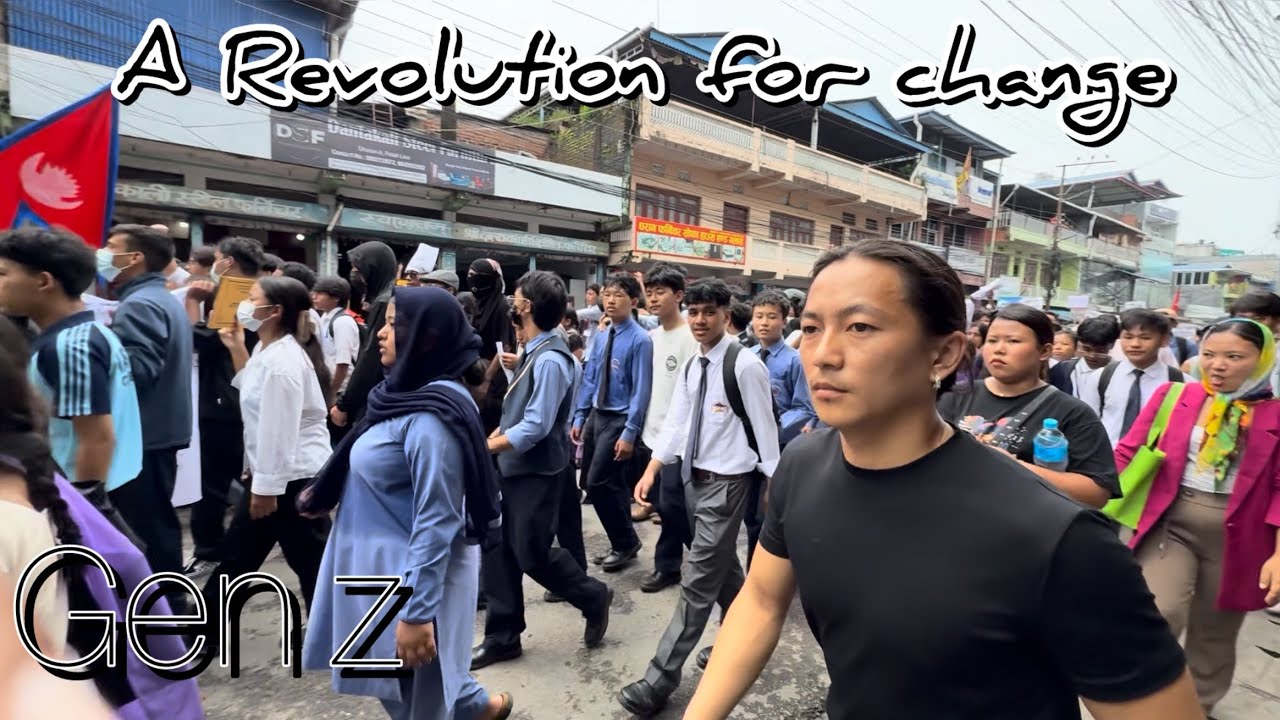 A revolution for change by GenZ in dharan and all over the country.