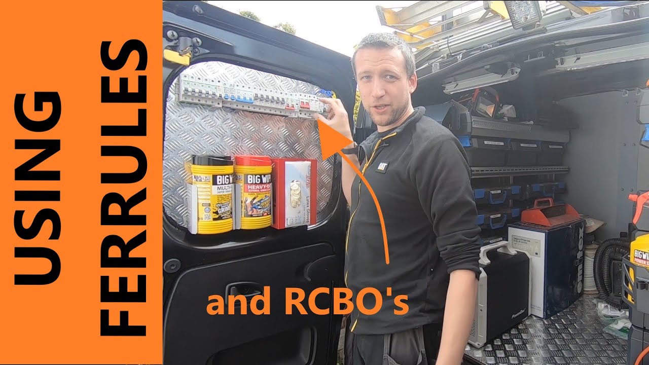 Installing RCBO's and using some very snazzy Ferrules | Thomas Nagy