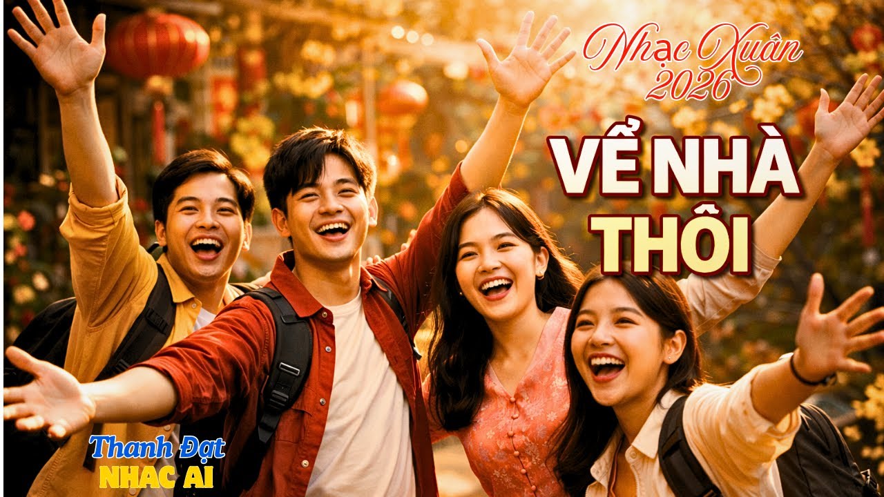 VỀ NHÀ THÔI – Nhạc Xuân Đoàn Viên | Nghe Là Muốn Về Nhà | bản âm Thanh chất lượng