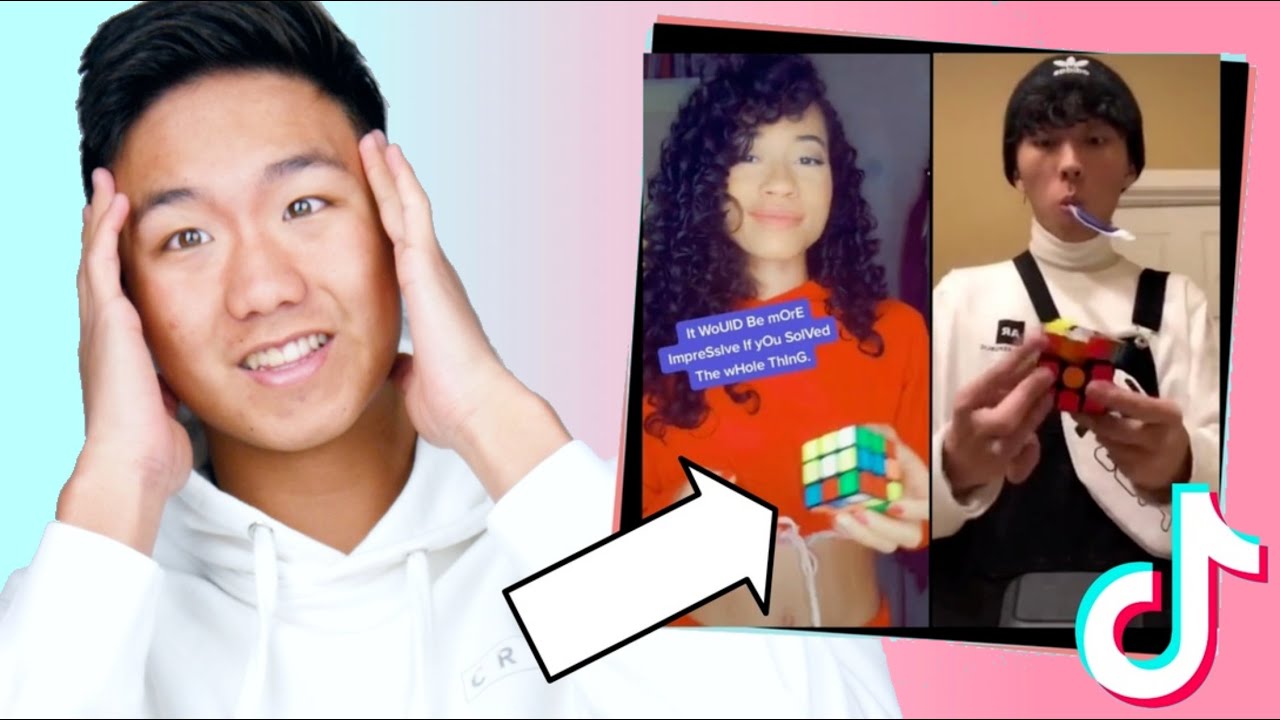 REACTING TO CUBING TIKTOKS