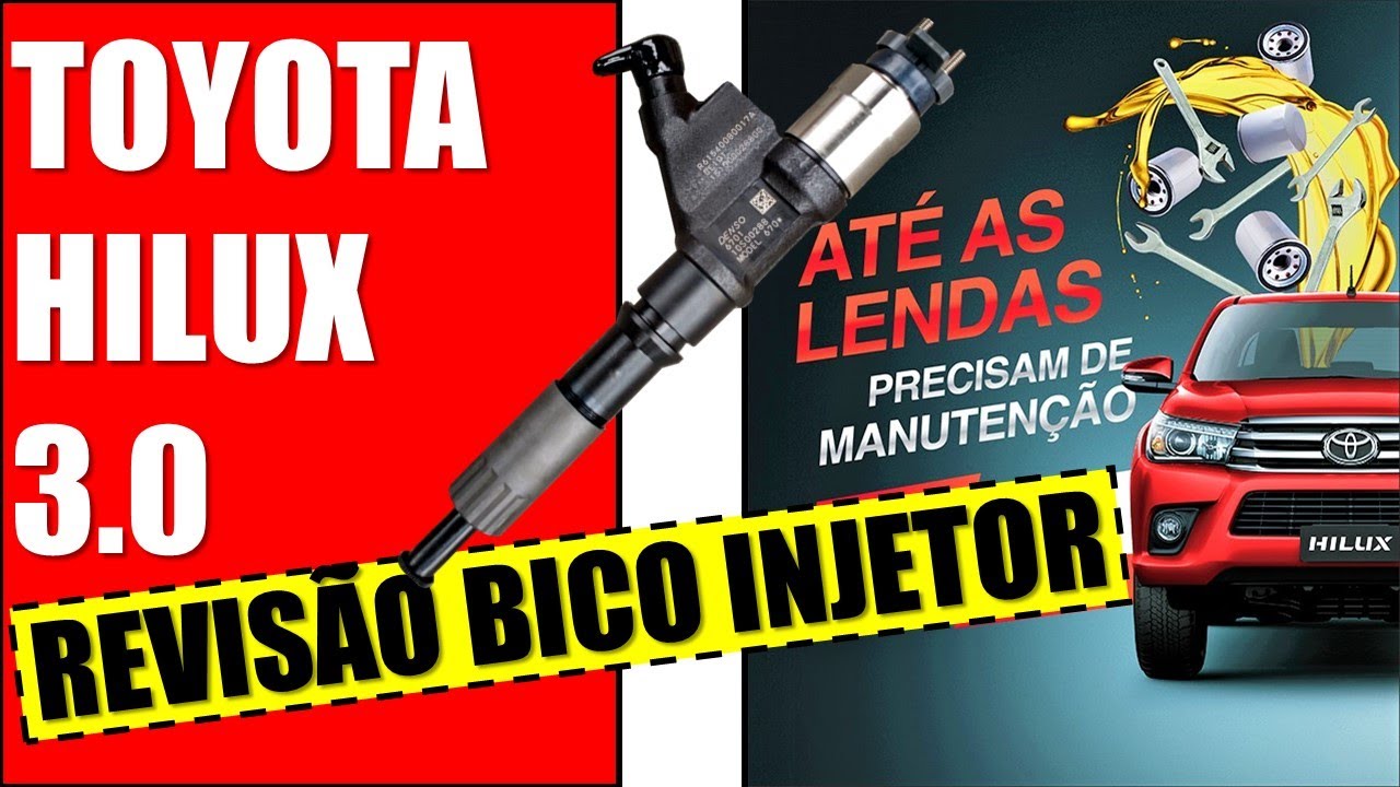 EP. 241 // Toyota HILUX: Serviço Revisão BICO INJETOR e Limpeza do Tanque!